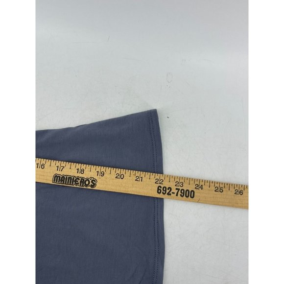 NWT Harlowe and Graham Women's Short Sleeve Gray Top Blouse Cowl Neck Size S - Picture 6 of 9